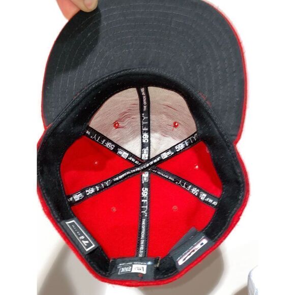 Washington Nationals New Era Authentic On-Field 59FIFTY Fitted Cap Red - Picture 5 of 6